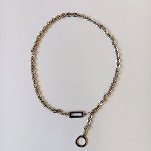 Women's Silver Cable Chain Belt One Size